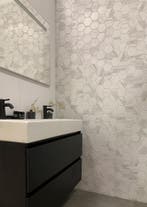 Wand Mozaïek Tegels Factory Hexagon Keramiek Carrara Wit..., Nieuw, Ophalen of Verzenden, 20 tot 40 cm, 10 m² of meer