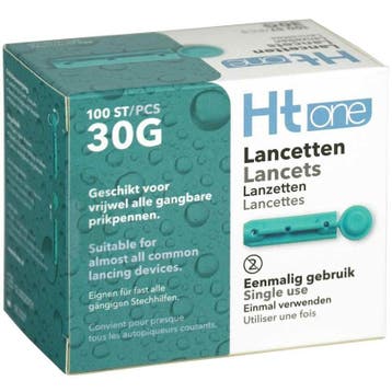 HT One Lancetten 30 G, Diversen, Verzenden, Nieuw