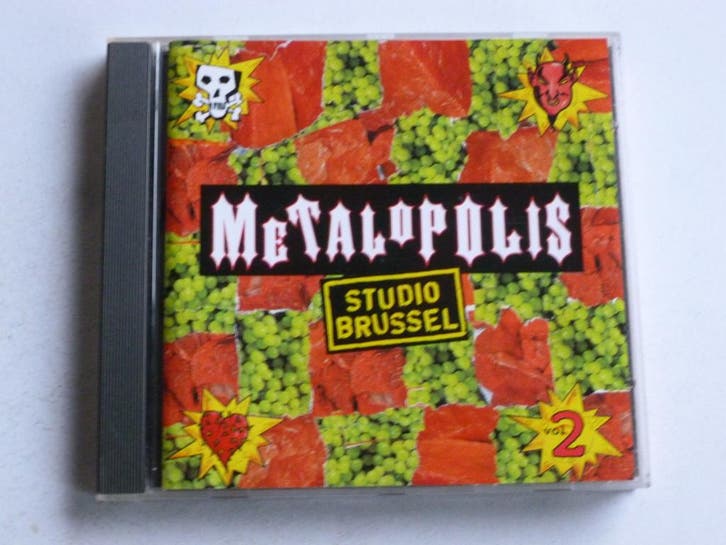 Metalopolis - Studio Brussel vol.2, Cd's en Dvd's, Cd's | Rock, Zo goed als nieuw, Ophalen of Verzenden