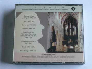 J.S. Bach - Organ Works 6 / Bram Beekman (2 CD), Ophalen of Verzenden, Zo goed als nieuw