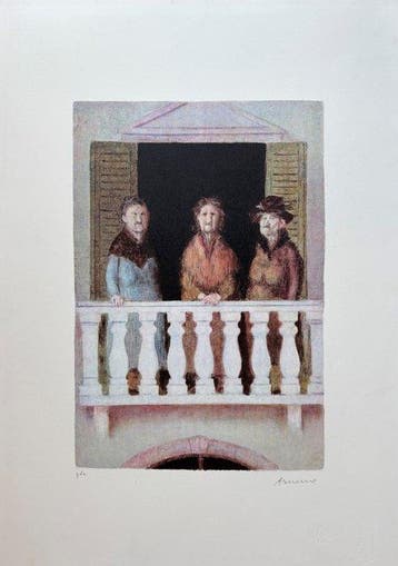 Antonio Bueno (1918-1984) - Formaggiaio Berlusconi