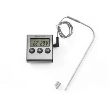 Digitale Braadthermometer met Timer – 0°C tot 250°C –, Verzenden, Nieuw in verpakking