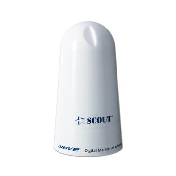 Scout DVB-T2 Antenne Wave Wit NTV002, Ophalen of Verzenden, Nieuw