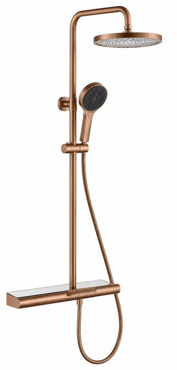 SALE - Stenvik - Koper - Piano button - Doucheset opbouw -, Ophalen of Verzenden, Nieuw