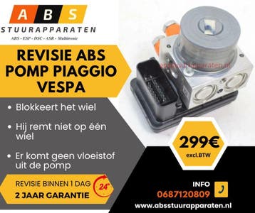 Revisie ABS pomp VESPA GTS 125 SUPER, Motoren, Ophalen of Verzenden, Gereviseerd