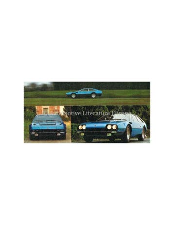 1974 LAMBORGHINI JARAMA S BROCHURE, Nieuw, Author