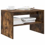 vidaXL Tv-meubel 60x40x40 cm bewerkt hout gerookt, Verzenden, Nieuw, Overige houtsoorten