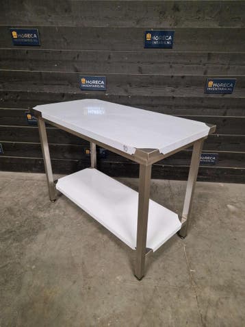 Werktafel | RVS | 120cm | horeca, Gebruikt, RVS Meubilair