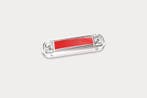 LED Toplamp Rood 12-24v Neon 110X31X22MM, Ophalen of Verzenden, Nieuw