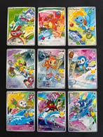 Pokémon - 9 Card - Bulbasaur, Charmander, Squirtle promo, Hobby en Vrije tijd, Verzamelkaartspellen | Pokémon, Nieuw