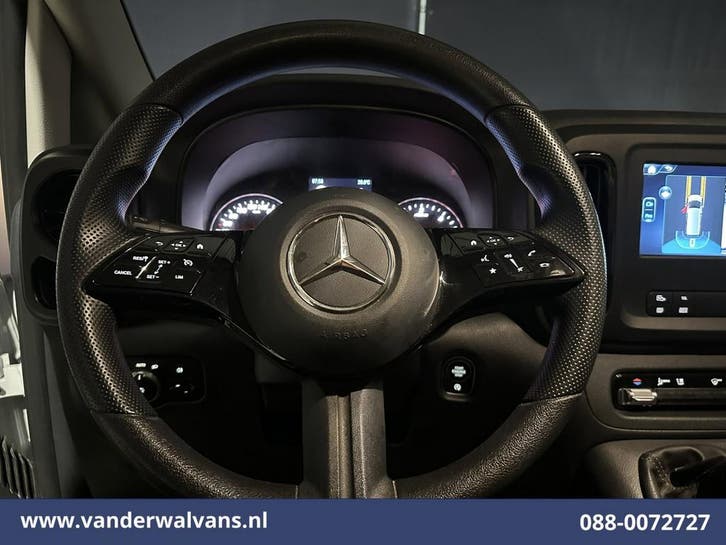 Mercedes-Benz Vito | 116 CDI 164pk L2H1 Euro6 Airco | Camera, Auto's, Gebruikt, Euro 6, Wit, Mercedes-Benz