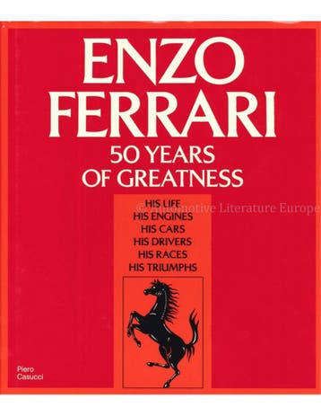 ENZO FERRARI, 50 YEARS OF GREATNESS, Boeken, Nieuw, Ferrari, Author