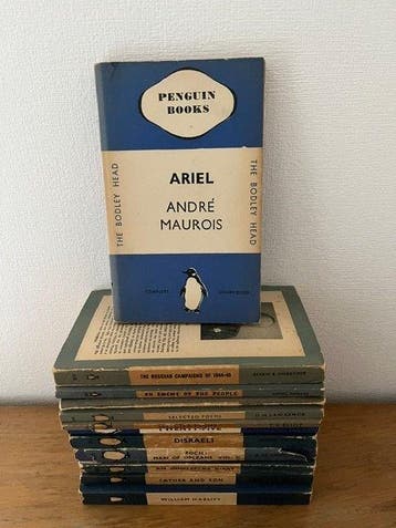Andre Maurois - 12 early Penguin Books, including Ariel by
