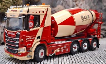 Tekno 1:50 - Model vrachtwagen - SCANIA R620 - betonmixer, Nieuw