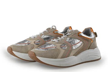 Omoda Sneakers in maat 42 Beige, Kleding | Dames, Schoenen, Verzenden, Beige, Omoda, Sneakers of Gympen