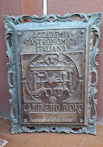 Zeldzame Targa Prijs Vintage Caminetto dOro 1960/70 -, Antiek en Kunst