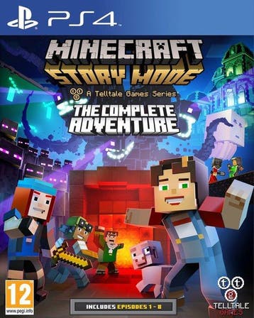 Minecraft: Story Mode - The Complete Adventure PS4, 1 speler, Ophalen of Verzenden, Zo goed als nieuw, Vanaf 16 jaar