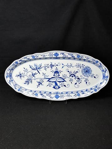 Meissen - Cipolla blu - Piatto da pesce - L.56cm - XX secolo