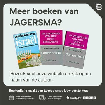 GESCHIEDENIS VAN ISRAEL 9789024233519 JAGERSMA, Boeken, Verzenden, Gelezen, JAGERSMA