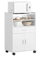 Keukentrolley met Lade, Deuren en Schuifplank – 92 cm, Verzenden, Nieuw