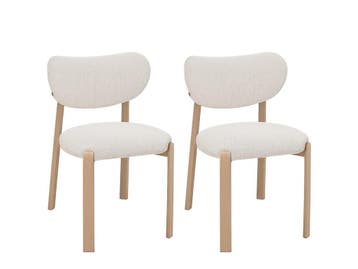 2dekans | Criks Design Vika Eetkamerstoel - 2 stuks -, Ophalen of Verzenden, Zo goed als nieuw