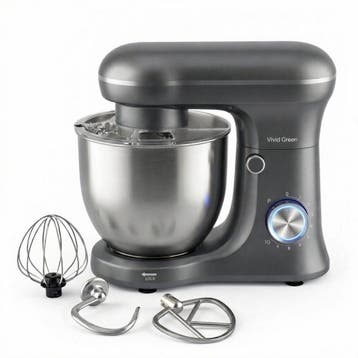 1500W Keukenmachine - Keukenrobot - 5L - Keukenmixer, Verzenden, Zo goed als nieuw