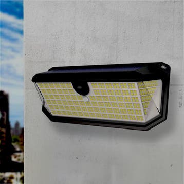 Solar wandlamp Trival met bewegingssensor en 3 lichtstanden, Huis en Inrichting, Lampen | Wandlampen, Verzenden, Nieuw, Kunststof