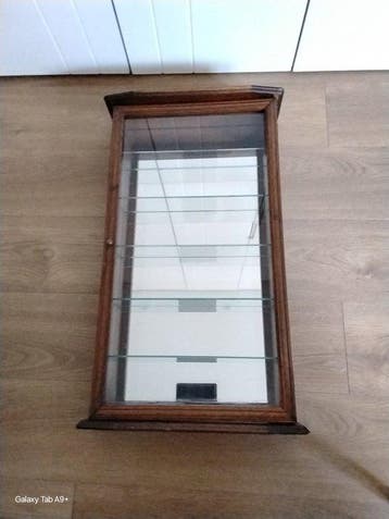 Vitrinekast - Hout, Glas, Kristal - Vitrinekast Expositor