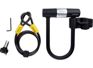 Dunlop Fietsslot - U-Slot met Kabel en Houder, Verzenden, Nieuw