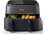 Philips NA350/00 - Airfryer 3000-serie - 2 lades - Knapperig, Witgoed en Apparatuur, Airfryers, Verzenden, Nieuw