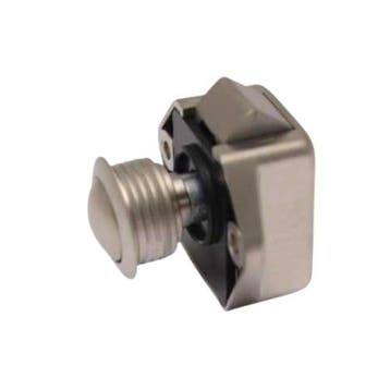 Drukslot (pushlock) tweezijdige bediening - zilver, Caravans en Kamperen, Camper-accessoires, Ophalen of Verzenden, Nieuw