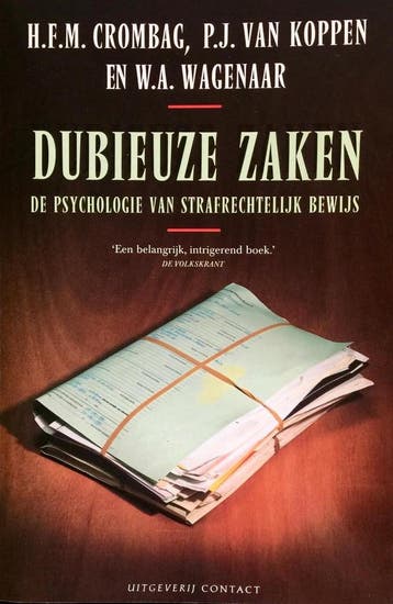 Dubieuze zaken 9789025408831 P.J. van Koppen, Verzenden, Gelezen, P.J. van Koppen