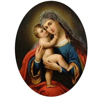 Italiaanse school (XVIII) - Madonna mit Kind