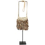 Bazar Bizar de Shell Purse Op Stand - Ongebruikt, Zo goed als nieuw, Beige, Overige materialen