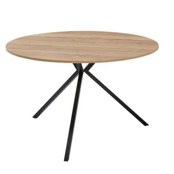 Pulse vergadertafel, Ø120cm, natuur eiken, Overige plaatsen, Ophalen of Verzenden, Nieuw in verpakking, Bureau