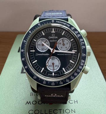 Omega x Swatch - MoonSwatch - Mission on Earth - Zonder, Nieuw