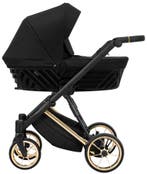 Kunert Ivento Premium Gold Deep Black 2-in-1 Kinderwagen, Verzenden, Nieuw