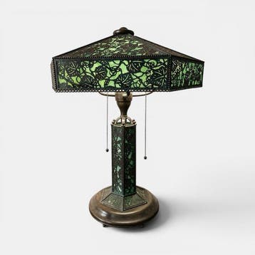 Tiffany - Louis Comfort Tiffany - Tafellamp - 1.631 - Glas,