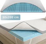 2dekans | CozySense® CubeTech Topper 90x200 - Topmatras -, Huis en Inrichting, Slaapkamer | Matrassen en Bedbodems, Ophalen of Verzenden