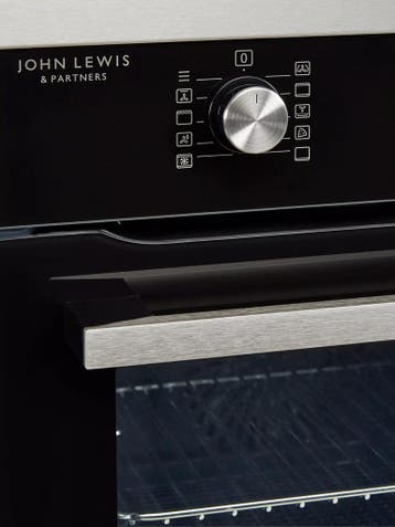 John Lewis JLBIOS645 Inbouw Oven 60 cm RVS met Stoomfunctie, Ophalen of Verzenden, Nieuw, 45 tot 60 cm