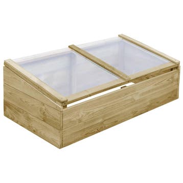 vidaXL Kas 100x50x35 cm geïmpregneerd grenenhout, Tuin en Terras, Kassen, Verzenden, Nieuw