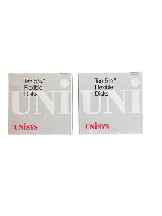 Unisys, Original sealed floppy disk boxes from the late, Spelcomputers en Games, Spelcomputers | Overige Accessoires