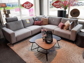 Hoekbank Lindon **SHOWROOMMODEL**, Nieuw, Stof