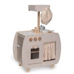 Houten speelkeuken Bistro in nougat – stijlvolle kinderke., Ophalen of Verzenden, Nieuw