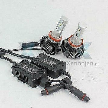 Led koplamp set H9 12V en 24V Luxeon Zes Lumileds, Verzenden, Nieuw