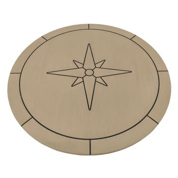 Tafelblad Eco Teak Rond 65 cm, Watersport en Boten, Ophalen of Verzenden, Nieuw