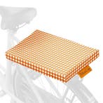 BikeCap Fietskussen Orange Checkmate, Fietsen en Brommers, Fietsaccessoires | Fietsstoeltjes, Verzenden, Nieuw