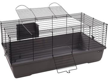 Flamingo Mobi - Hamsterkooi - Ruime binnenkooi met hooiruif, Verzenden, Nieuw