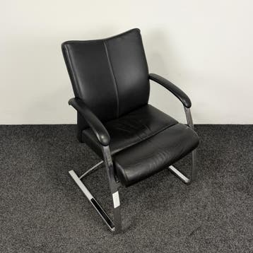 ViaSit Vergaderstoel - Zwart, Huis en Inrichting, Stoelen, Ophalen of Verzenden, Gebruikt