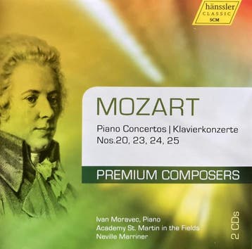 cd - Mozart - Ivan Moravec, Sir Neville Marriner, The Aca..., Verzenden, Zo goed als nieuw